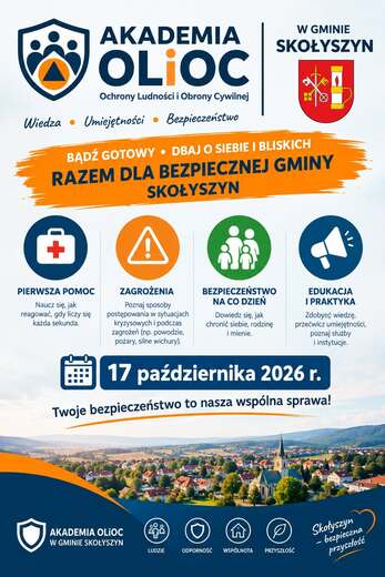 Plakat Bezpieczne wakacje